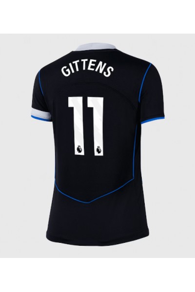 Chelsea Jamie Gittens #11 Jalkapallovaatteet Naisten Kolmaspaita 2025-26 Lyhythihainen Chelsea Jamie Gittens #11 Jalkapallovaatteet Naisten Kolmaspaita 2025-26 Lyhythihainen